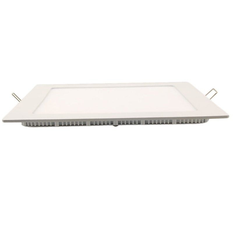 Spot Led 6W Slim Patrat Alb / 113X113Mm Incastrabil Led Spot Light