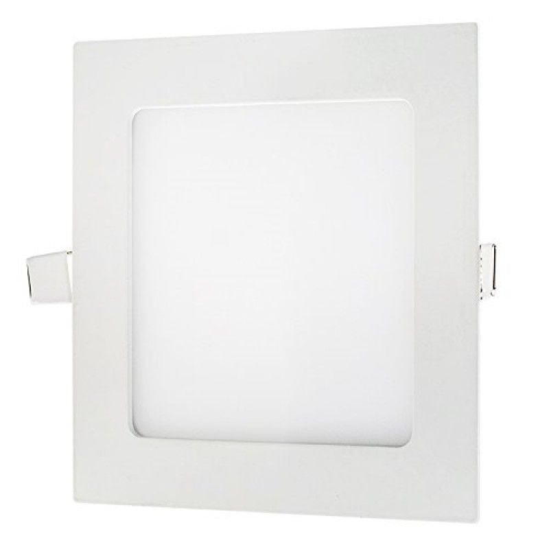 Spot Led 24W Slim Patrat Alb / 292X292Mm Incastrabil Led Spot Light