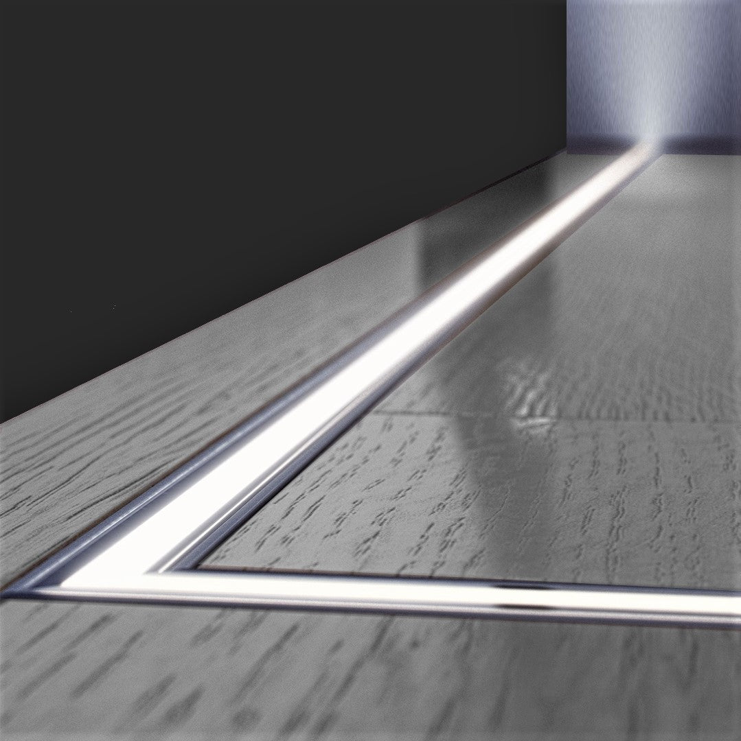 Profil Aluminiu Dispersor Mat Incastrabil 2 Metri Led Strips