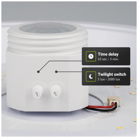 Plafoniera LED 12W Senzor Miscare Echivalent 75W