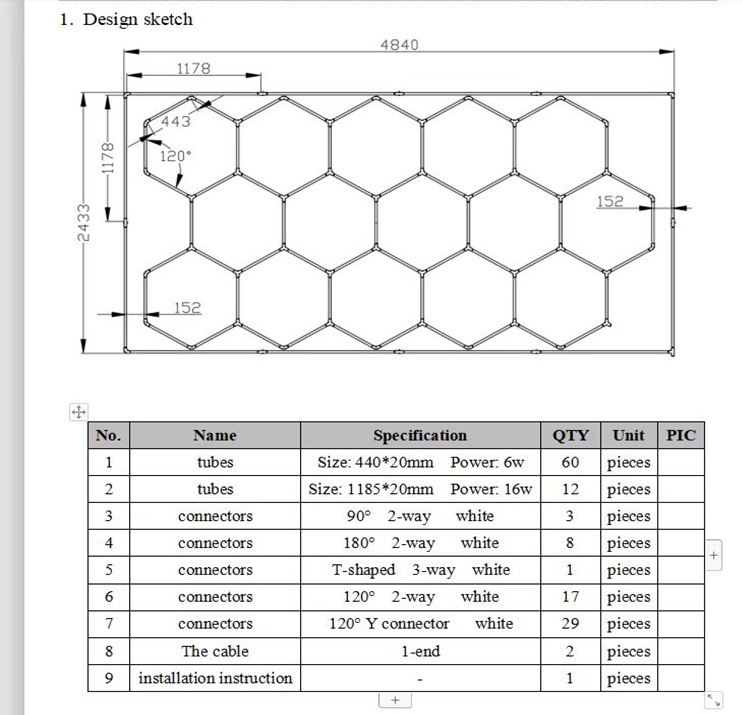 Honeycomb Led Hexagon Luminos Modular Honeycomb Lights