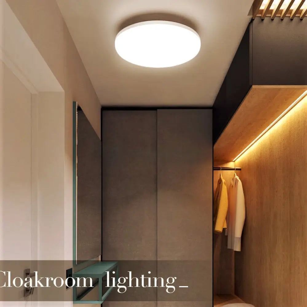 Plafoniera Led 48W Frameless Rotunda Echivalent 400W Led Ceiling Light