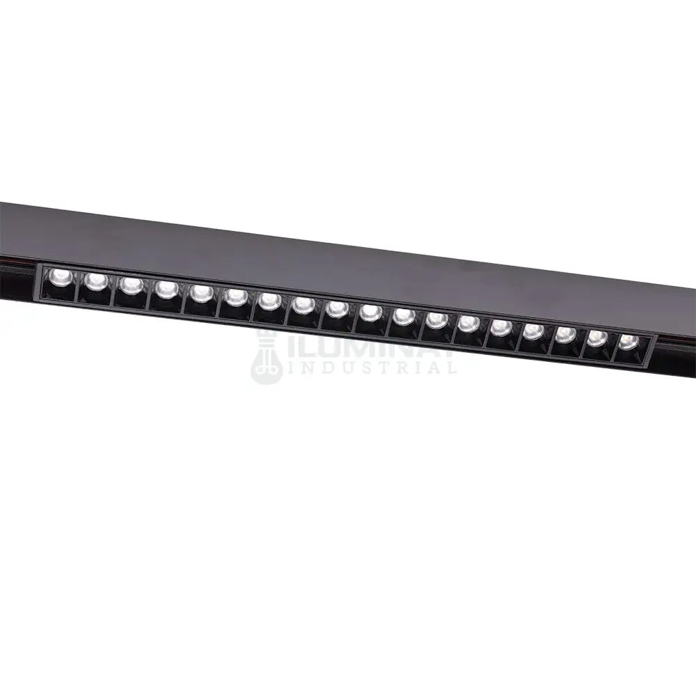 Spot Led 18W Magnetic Negru Liniar Track Light