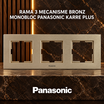 Rama 3 Mecanisme Bronz Monobloc Panasonic Karre Plus