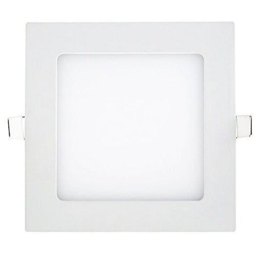 Spot LED 3W Slim Patrat Alb / 89x89mm / Incastrabil