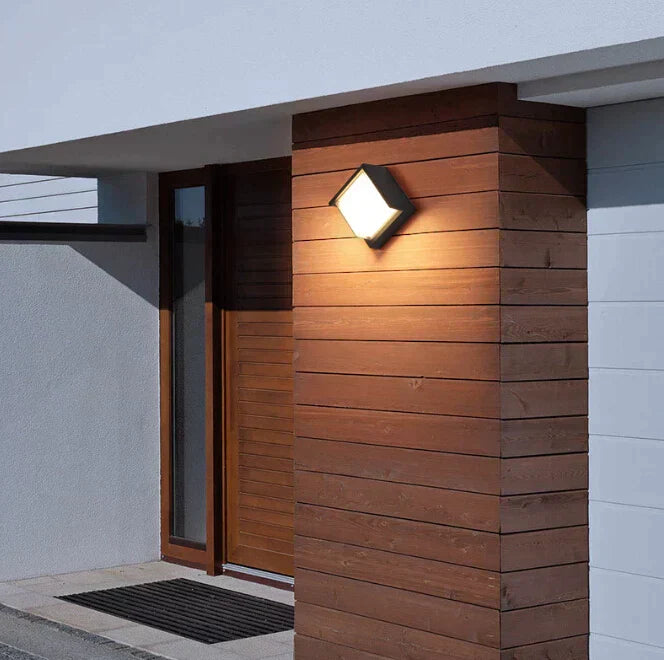 Aplica Led 15W Square Suga Exterior Wall Light Fixtures