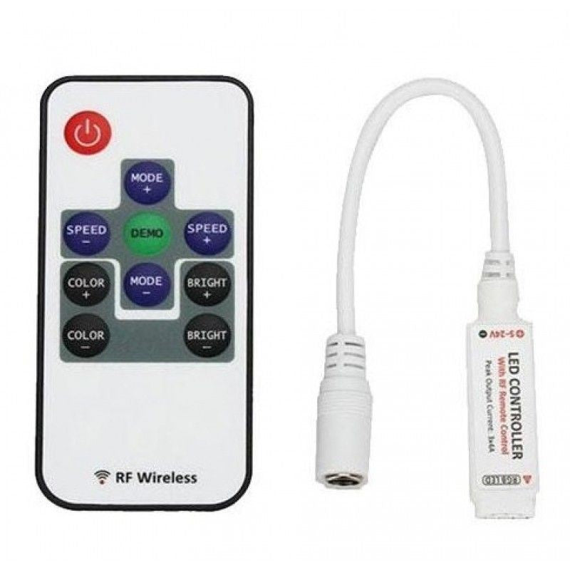 Mini Controller Rgb 12A 12V Telecomanda Rf Lighting Accessories