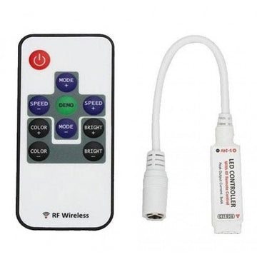 Mini Controller Rgb 12A 12V Telecomanda Rf Lighting Accessories