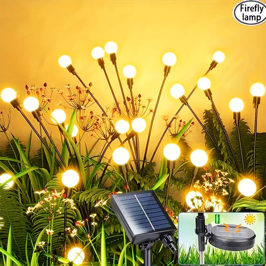 Lampa LED Solara FireFlys 65cm - Set 2 buc
