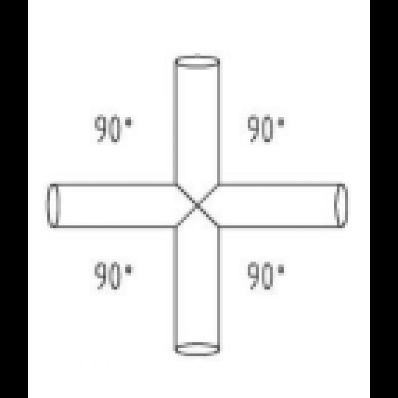 Brat Cvadruplu Pentru Corp Stradal 4X50Cm Street Light Pole