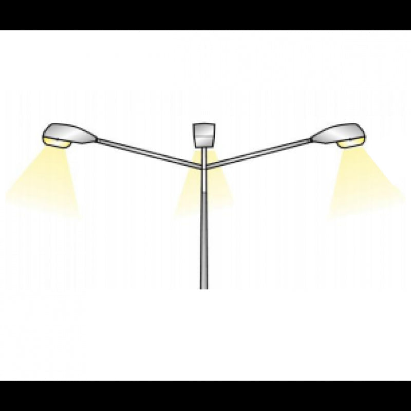 Brat Cvadruplu Pentru Corp Stradal 4X50Cm Street Light Pole