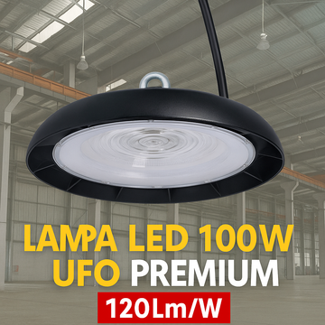 Lampa LED 100w UFO Glori Premium 120Lm/w