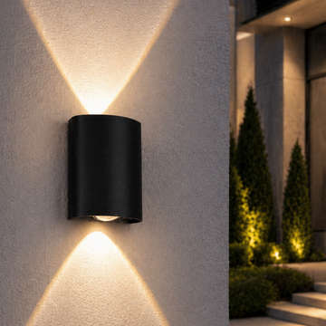 Aplica LED 2W Trio Exterior Neagra