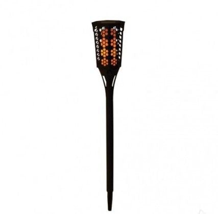 Stalp Led Gradina Torta Cu Incarcare Solara Fakla Solar Lamp