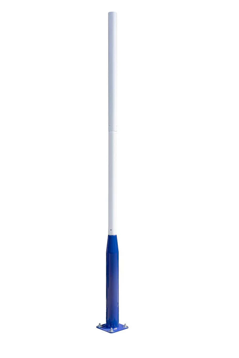 Stalp Metalic Alb/Albastru Modular 4m STALP ORNAMENTAL / Alb/Albastru ornamental pole