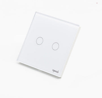 Intrerupator Dimabil Dublu Cu Touch Din Sticla