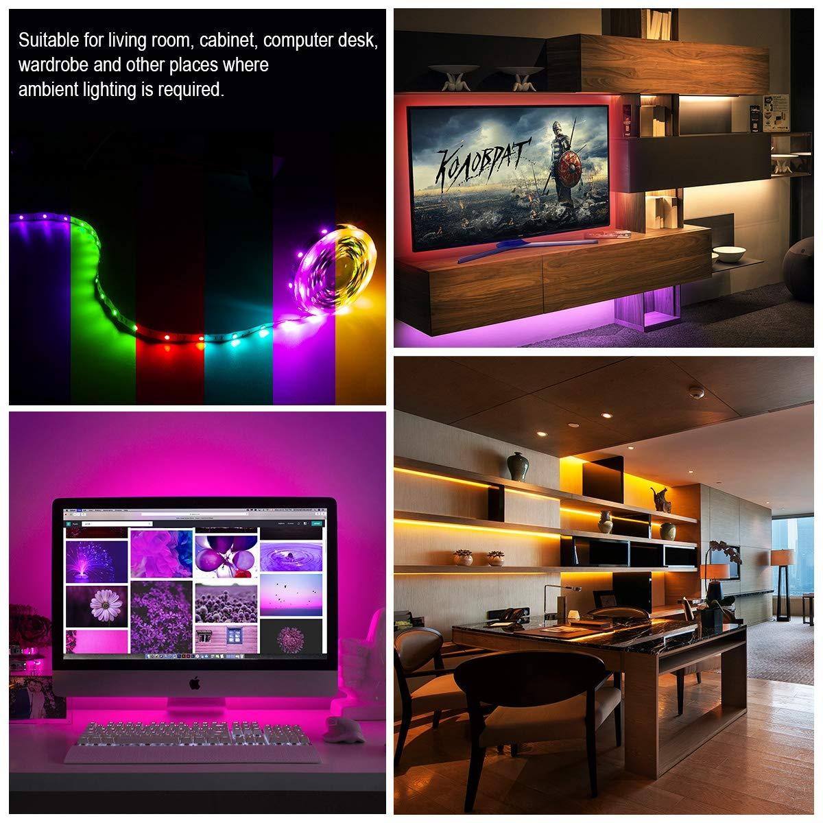 Banda Led 5050 Rgb 120 Smd-Ml Exterior - Rola 5 Metri Strips