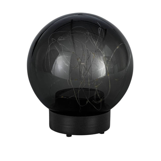 SET 6 x Lampa LED HELA Black cu Incarcare Solara 28.5CM Premium