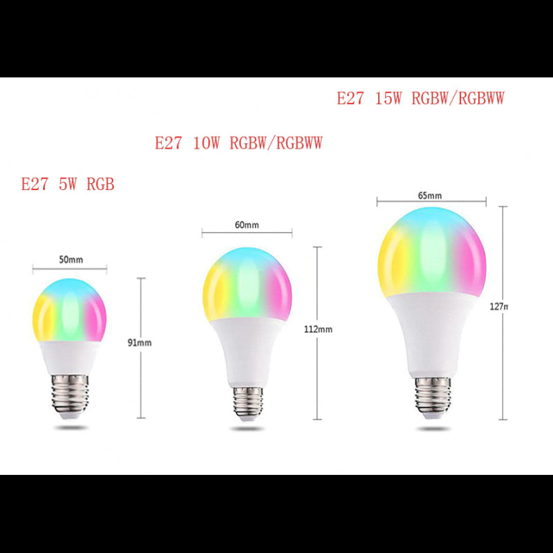 Bec Led E27 10W Rgb Telecomanda Bulb