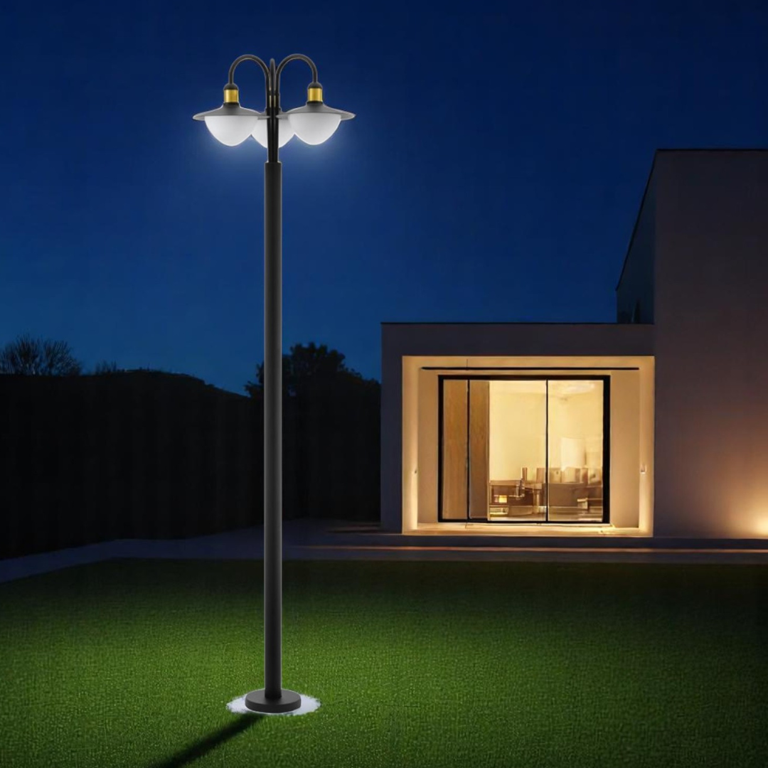 Stalp Exterior SIRMIONE 3XE27 IP44 97288 STALP ORNAMENTAL GARDEN POLE