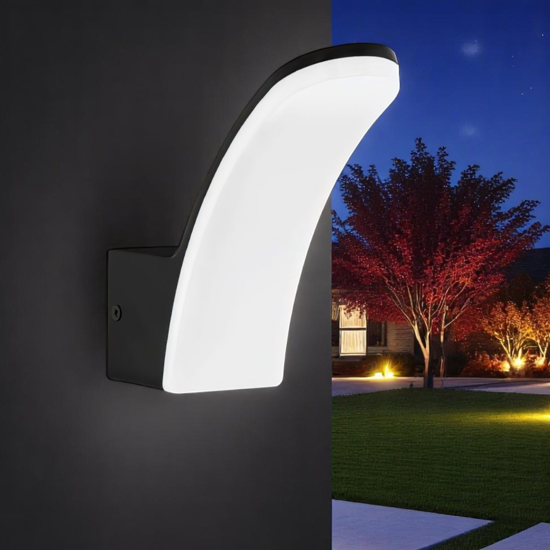 Aplica LED 11W EGLO FIUMICINO 98148 Exterior NEAGRA / ALB CALD / APLICA PERETE Wall Light Fixtures