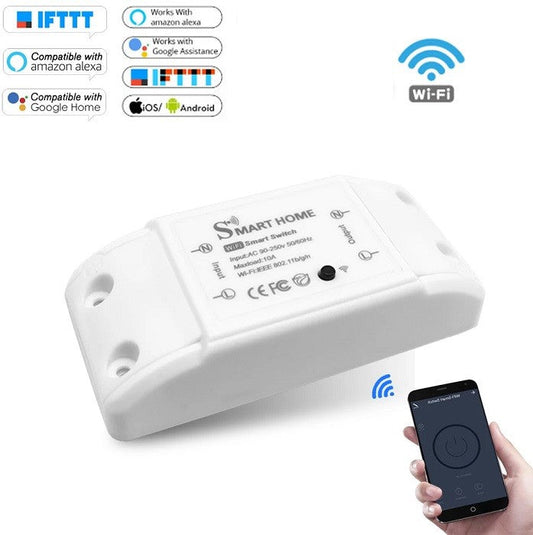 RELEU WIRELESS 10A WIFI COMPATIBIL ALEXA GOOGLE HOME