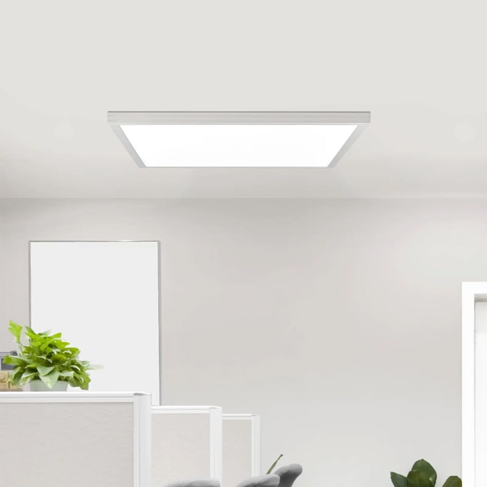 Panou LED 40W 60x60cm Alb Aplicat 3 Lumini Echivalent 400W PANOU LED APLICAT / 40W / 3 FUNCTII LED PANEL