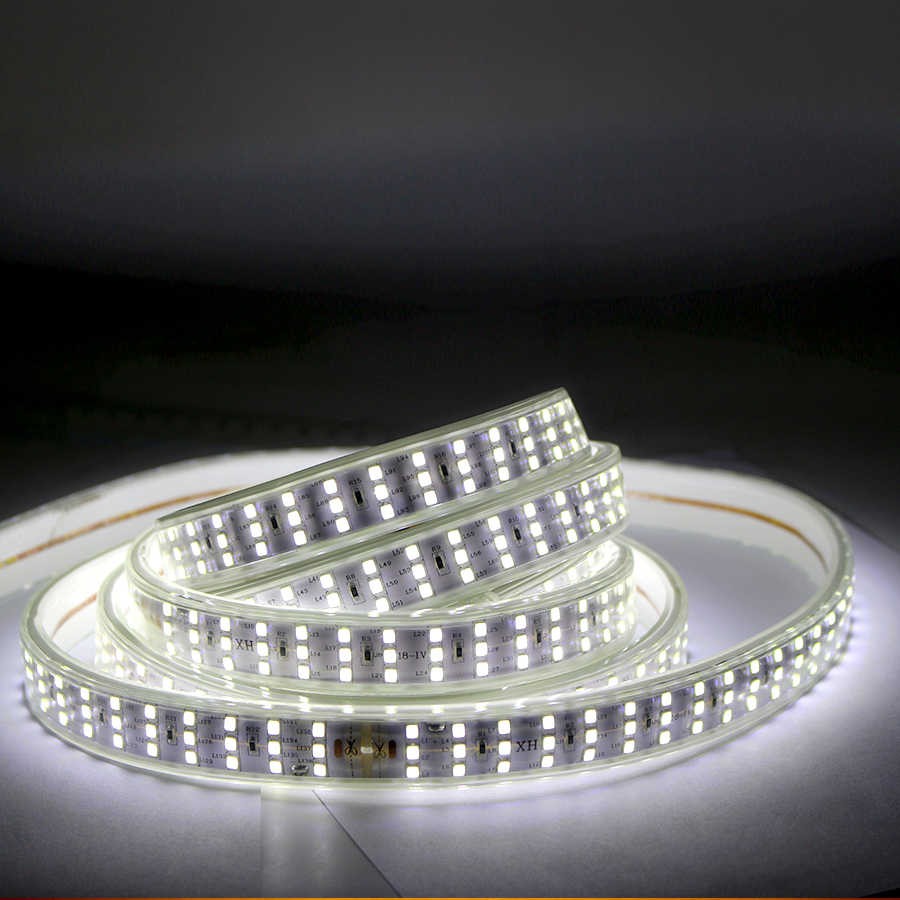 Kit Complet Banda Led 2835 3 Randuri 220V - 22W/Ml Strips
