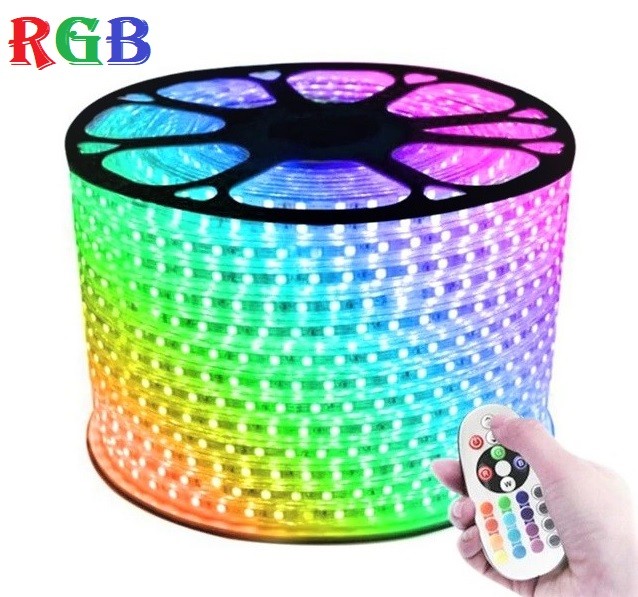 Kit Complet Banda Led 5050 1 Rand Rgb 220V Strips