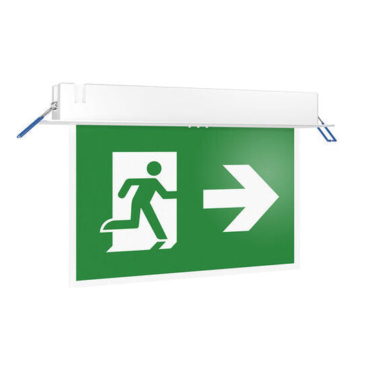Indicator LED De Emergenta Exit IP43 3W Autonomie 180 Min