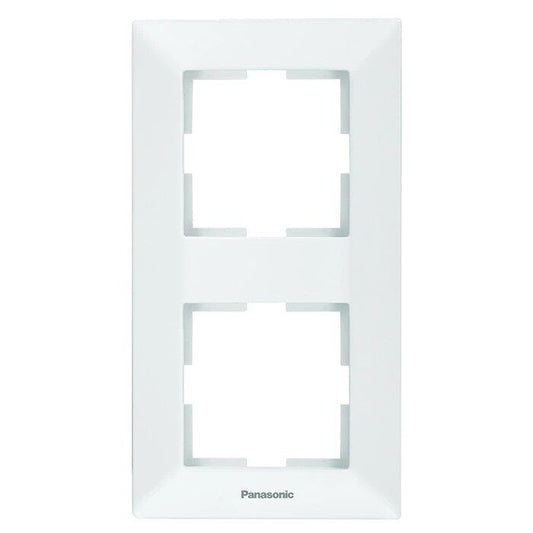 Rama Ornamentala Verticala 2 Mecanisme Alba Monobloc Panasonic Arkedia