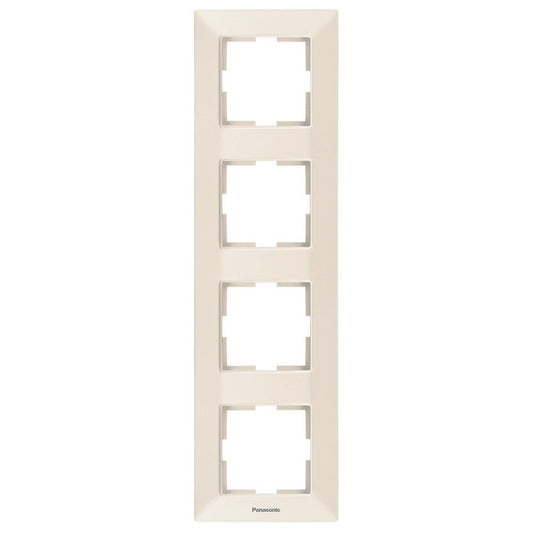 Rama Ornamentala Verticala 4 Mecanisme Bej Monobloc Panasonic Arkedia