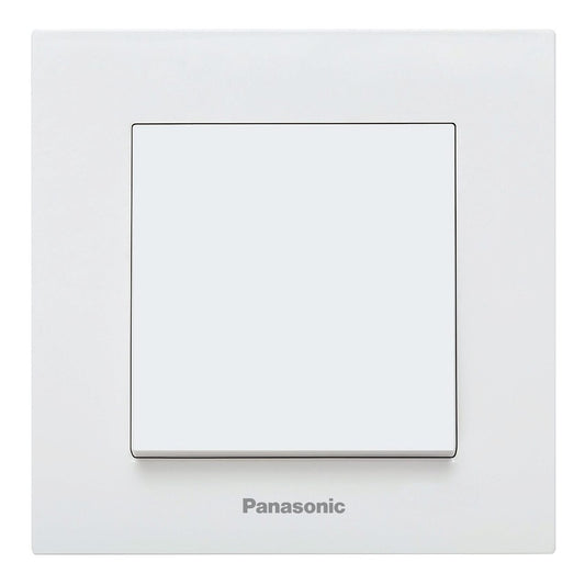 Intrerupator Simplu Alb Monobloc Panasonic Karre Plus