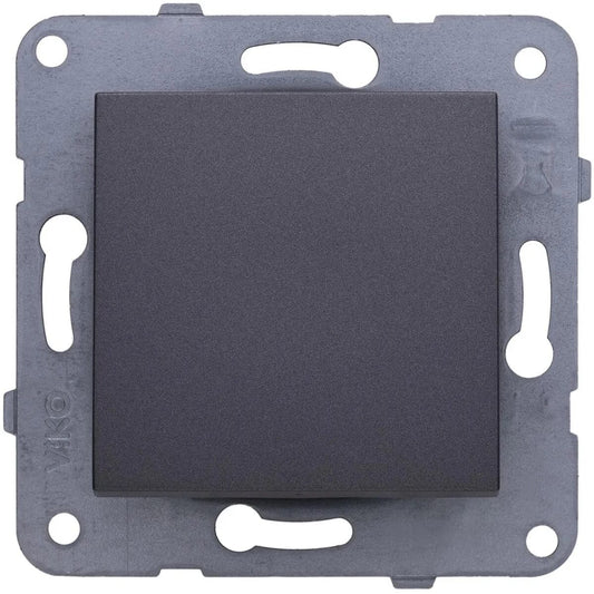 Mecanism Intrerupator Simplu Fumuriu Monobloc Panasonic Karre Plus