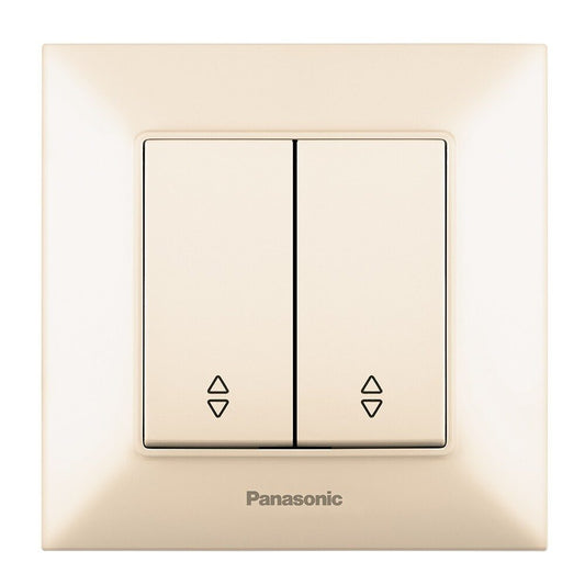 Comutator Cap-Scara Bej Monobloc Panasonic Arkedia Slim