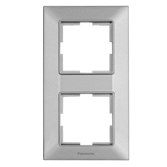 Rama Verticala 2 Mecanisme Argintie Monobloc Panasonic Arkedia Slim