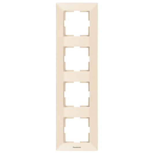 Rama Ornamentala Verticala 4 Mecanisme Bej Monobloc Panasonic Arkedia Slim
