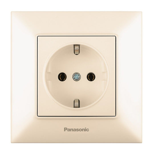 Priza Schuko Bej Monobloc Panasonic Arkedia Slim