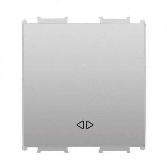 Capac Intrerupator 2M Cap Cruce Argintiu Modular Panasonic Thea Optima