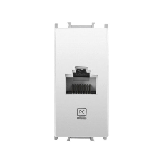 Priza Alba Internet RJ45 CAT6 Modulara Panasonic Thea Optima