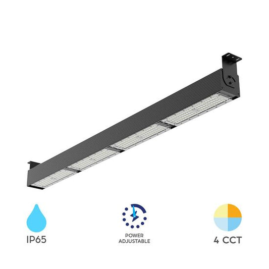 Corp LED Liniar HighBay Putere Reglabila 60W, 100W, 150W, 200W, 100cm CCT, Premium 5 ANI Garantie