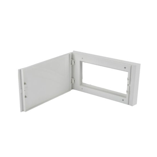 Capac Alb Mat Pentru Cutie De Multimedia 1 Rand 16 module