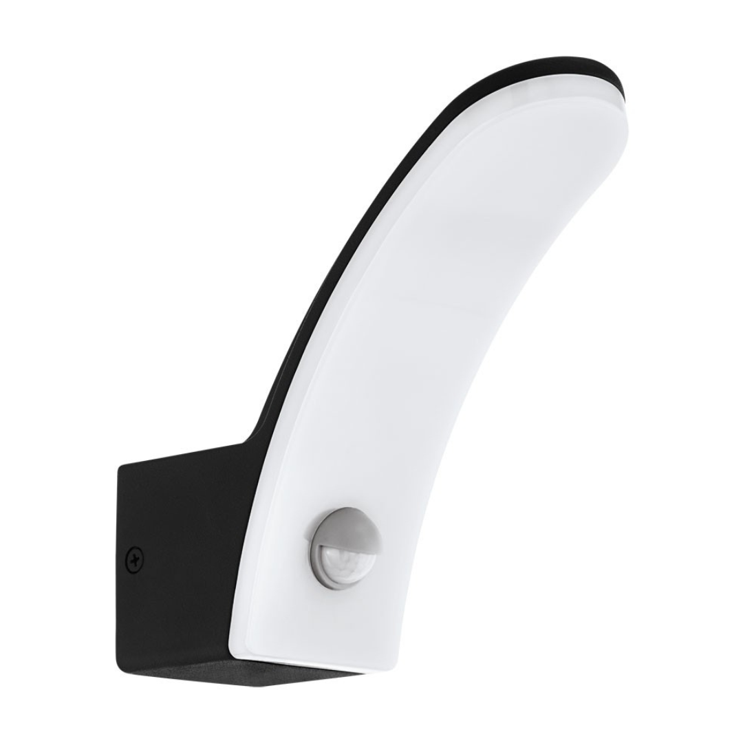 Aplica LED 11W EGLO FIUMICINO 98149 Senzor Exterior NEAGRA / ALB CALD / APLICA PERETE Wall Light Fixtures