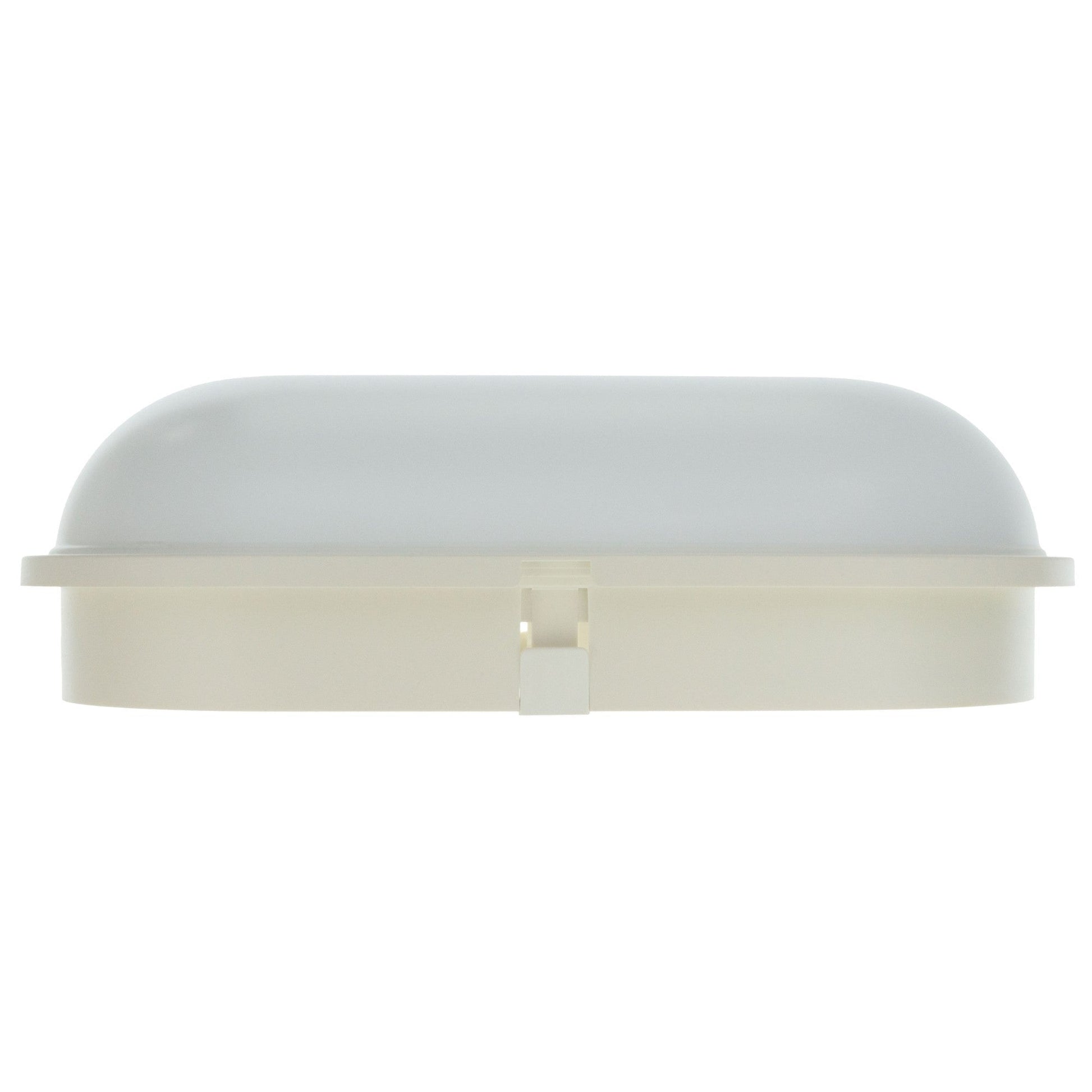 Aplica Led 12W Ovala Bat Alba Exterior Wall Light Fixtures