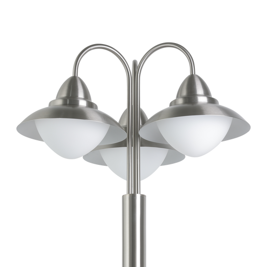 Stalp De Gradina SIDNEY Silver 3xE27 Eglo 220CM