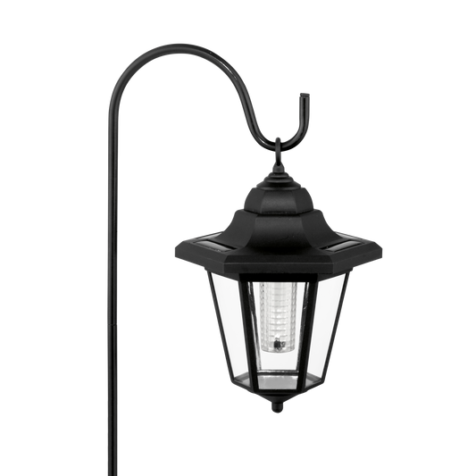 Stalp de Gradina SOLAR Black cu Incarcare Solara 74CM Premium