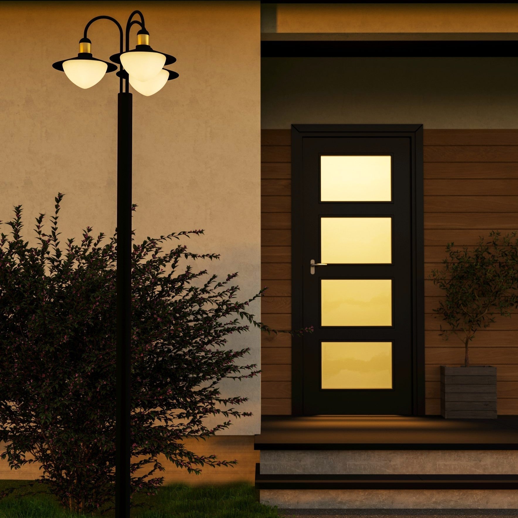 Stalp Exterior SIRMIONE 220cm 97288 Eglo STALP ORNAMENTAL GARDEN POLE