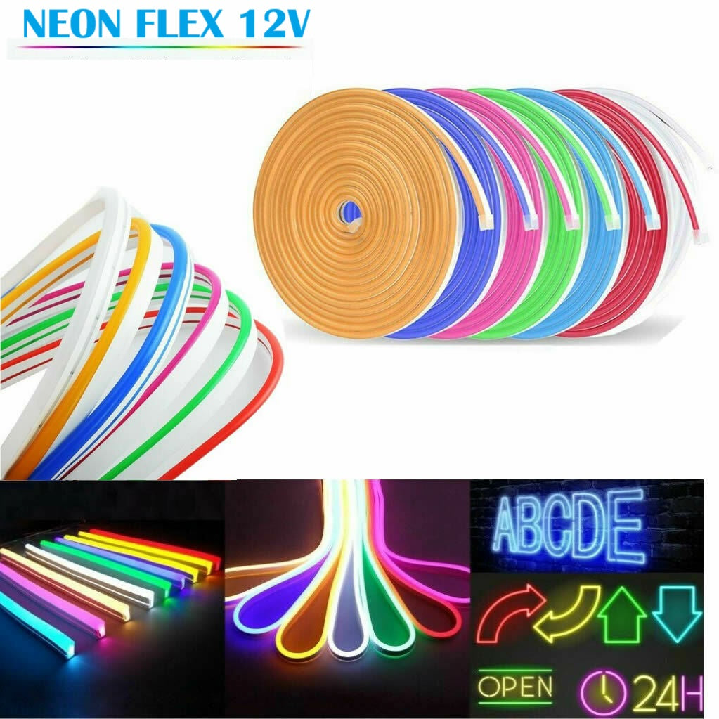 Neon Flex Led 12V Diverse Culori Strips