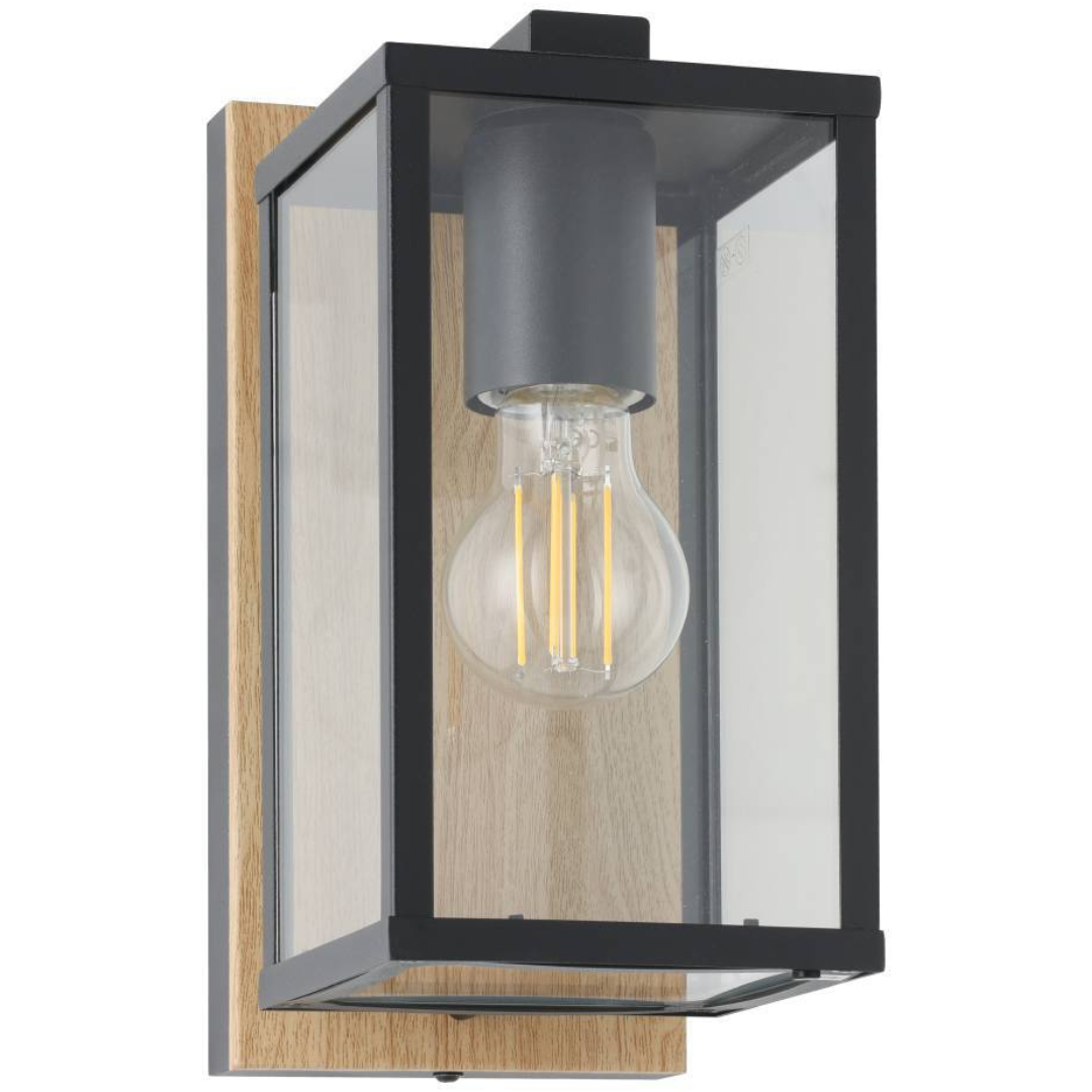 Aplica Exterior BUDRONE 1xE27 IP44 900289 APLICA PERETE / NEAGRA Lighting Fixtures