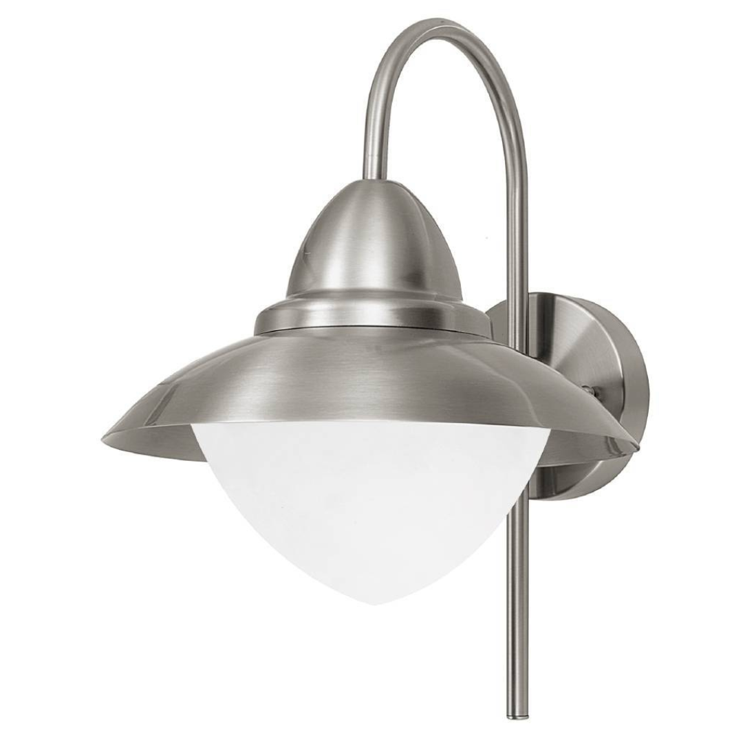 Aplica Inox SIDNEY E27 IP44 83966 APLICA PERETE / ARGINTIE Lighting Fixtures